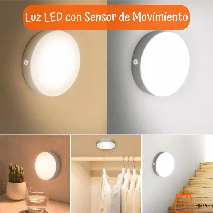 💡Luz LED con Sensor de Movimiento💡