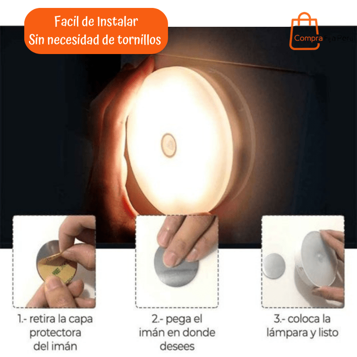 💡Luz LED con Sensor de Movimiento💡