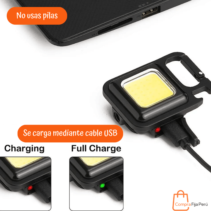 Llavero LED Multifunción 🔦