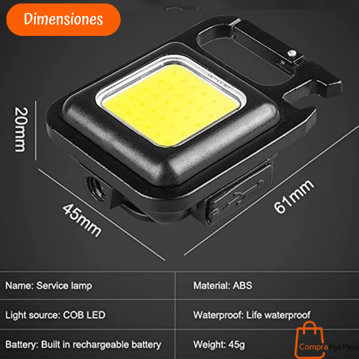 Llavero LED Multifunción 🔦