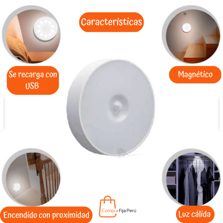 💡Luz LED con Sensor de Movimiento💡