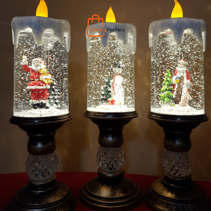 Vela LED de Navidad 🎄