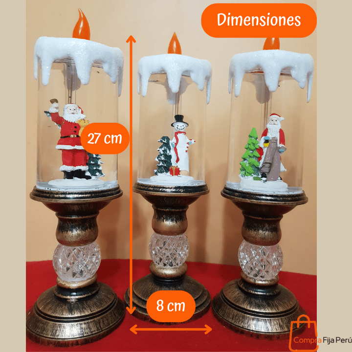 Vela LED de Navidad 🎄